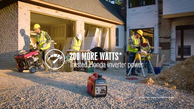 Honda EB2200i: The Perfect Worksite Generator смотреть онлайн