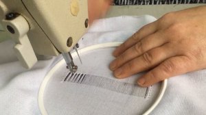 Вышивка мережкой на швейной машине