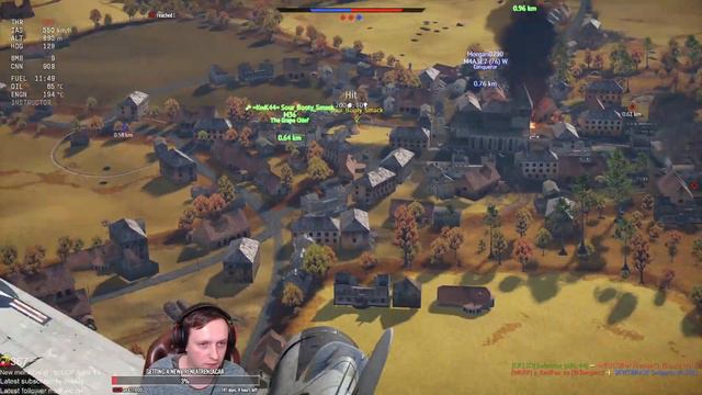 Playing fury and the airforce - M4A3 (76) W and AU-1 in War Thunder - Trenlass смотреть онлайн