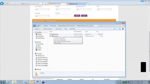 Sentinel Support - How To Install Sentinel LDK Driver