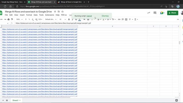 How to Merge all Rows to PDF with Google Apps Script and PDF.co смотреть онлайн