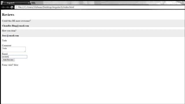 AngularJS Tutorial for Beginners - 11 - Form Validation смотреть онлайн