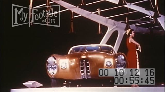 1956 Cars General Motors Dream Cars of Tomorrow Motorama смотреть онлайн