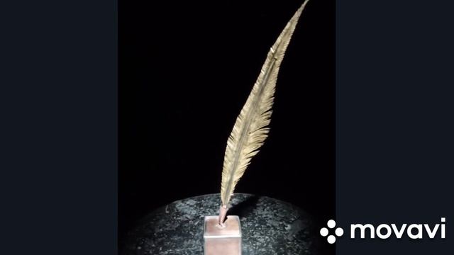 Чернильница с пером. Медь, латунь, нержавейка. смотреть онлайн