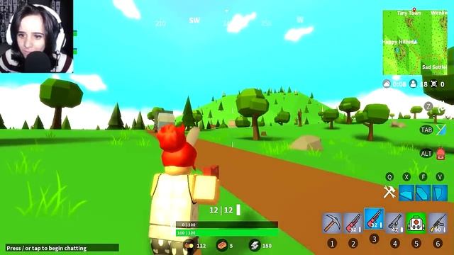 FORTNITE BATTLE ROYALE no ROBLOX!! смотреть онлайн