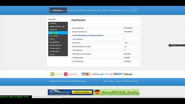 START REVSHARE UKÁZKA ÚČTU PO 7 DNECH OD REGISTRACE hd720 смотреть онлайн