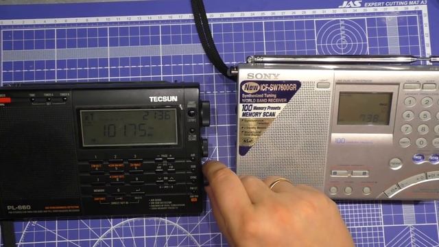 SONY ICF SW7600GR Обзор радиоприемника смотреть онлайн
