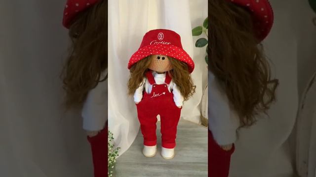 Моя клубничка #купить #куклы #кукла #кукланазаказ #игрушки #вязание #подпишись #подарок