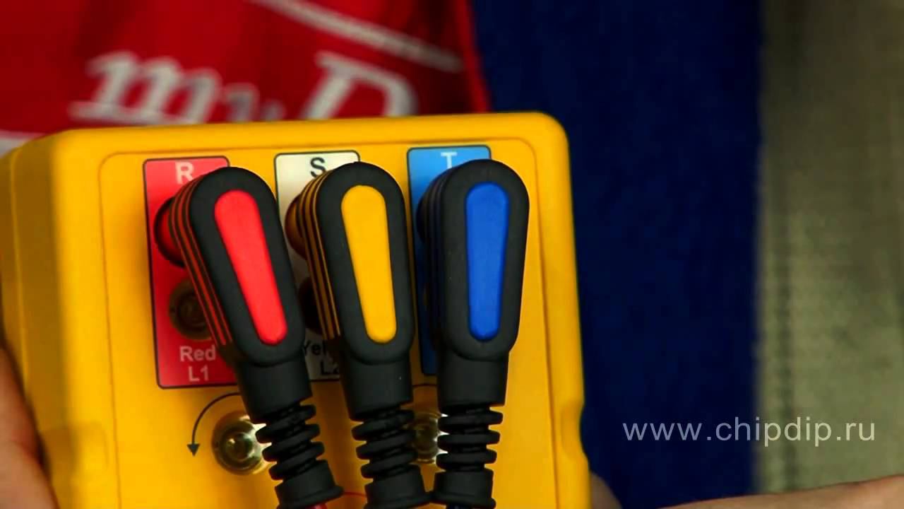 ST 860 измеритель порядка чередования фаз смотреть онлайн