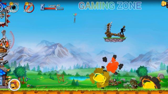 The Catapult 2 || Level 40 || Boss Gameplay 😲 смотреть онлайн