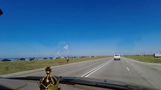Поездка в Западный Крым. Как выглядит дорога из Севастополя в Витино. Дикие автотуристы смотреть онлайн