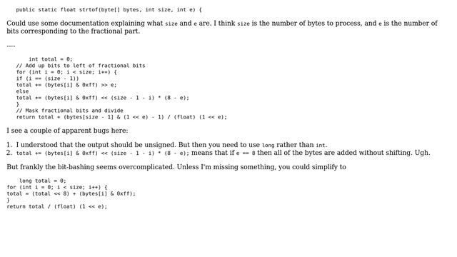 Byte array to floating point such as FPE2 in Java (3 Solutions!!) смотреть онлайн