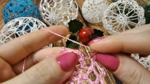 Новогодний ШАР крючком / Christmas BALL crochet