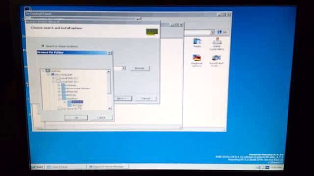 REACT OS on REAL HARDWARE d325 смотреть онлайн