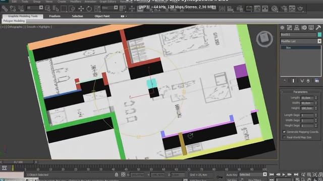 Как сделать дом в 3д Макс #1