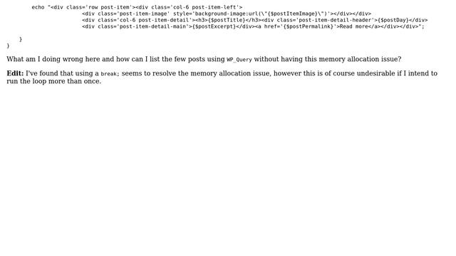Wordpress: Exhausted memory limit with very simple WP_Query (2 Solutions!!) смотреть онлайн