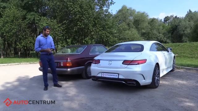 Mercedes-Benz 560 SEC Kontra Nowa Klasa S Coupe