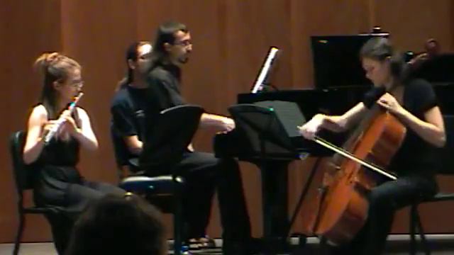 N. Kapustin: Trio Op.86 - II (for flute, cello and piano) смотреть онлайн