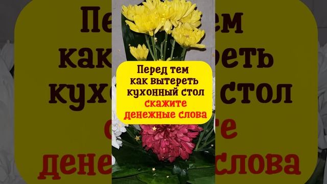 Перед тем как вытереть кухонный стол скажите денежные слова смотреть онлайн