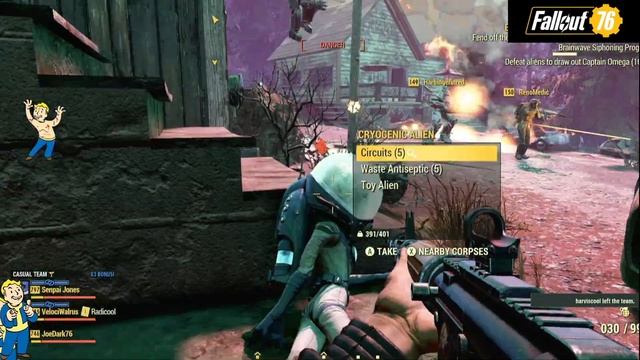 Bethesda Announcement! Invaders From Beyond Walkthrough, Invisible BackPacks Added.