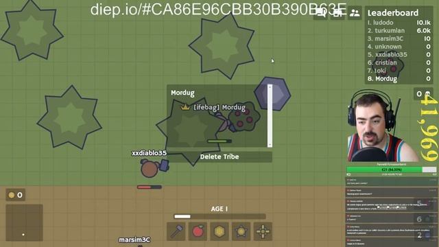 .IO PARTY : DIEP.IO + MOOMOO.IO + MOPE.IO смотреть онлайн