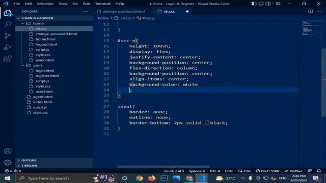 Creating Password Changing Page | JS Localstorage | Login & Register Page | Part 5 | Last Episode смотреть онлайн