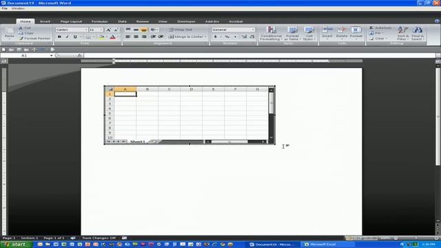 Microsoft Word : How to Make a Spreadsheet in Microsoft Word смотреть онлайн