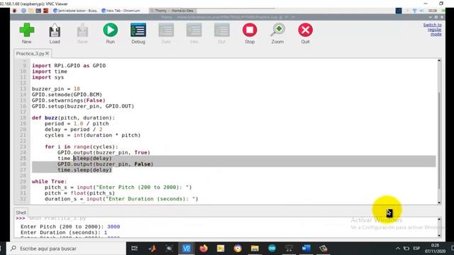 Prácticas de Python y Raspberry Pi 4: Práctica #3: Haciendo sonido con una bocina смотреть онлайн