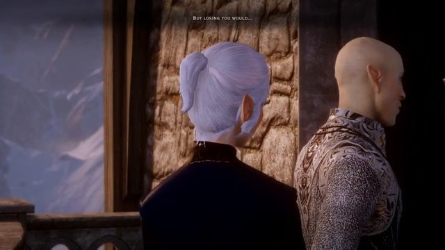 Dragon Age Inquisition: Flycam experimenting Solas romance part 1 смотреть онлайн