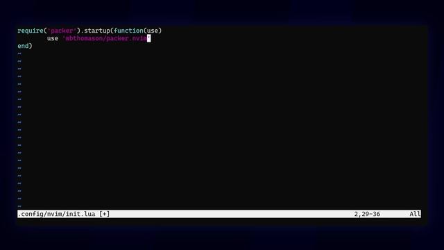 Managing Neovim Plugins With Packer