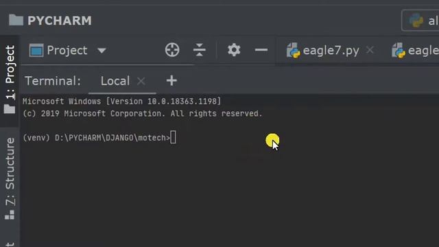 Fix Pycharm that start up with (venv) смотреть онлайн