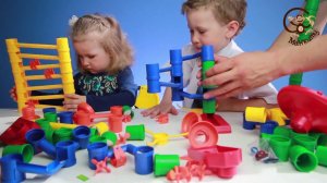 Детская игрушка горка для шариков  МанкиИгры#51