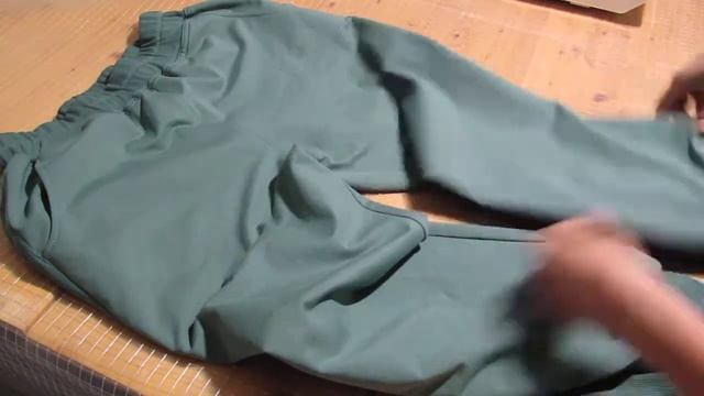 Дошила спортивные штаны-шаровары из трикотажа смотреть онлайн