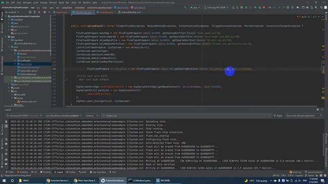ESP8266 and ESP32 First Test Upload from Android use Esptool ported смотреть онлайн