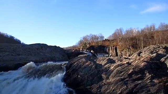 Титовский водопад с восточной стороны смотреть онлайн