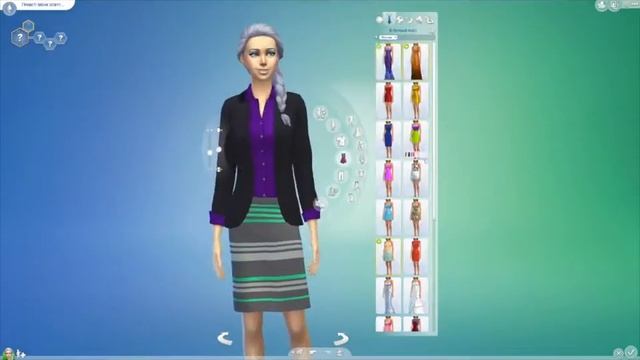 Девушка-зима/Создание персонажа/The Sims 4 #1 смотреть онлайн