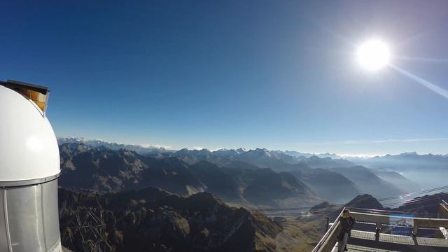 Pic du Midi de Bigorre : observatory on the top of mountain смотреть онлайн