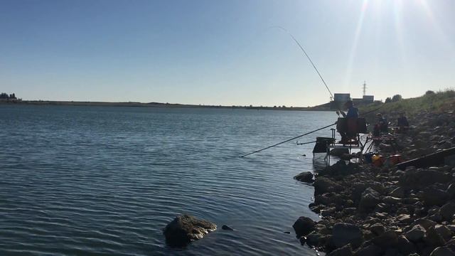 Рыбалка в Крыму. Видео с тренировки команды перед Кубком Крыма по фидеру 2018 год смотреть онлайн