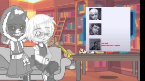 ~|реакция Антона и Алисы на зайчик|~ (2/3)