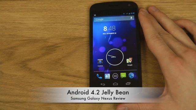 Android 4.2 Jelly Bean: Samsung Galaxy Nexus Review смотреть онлайн