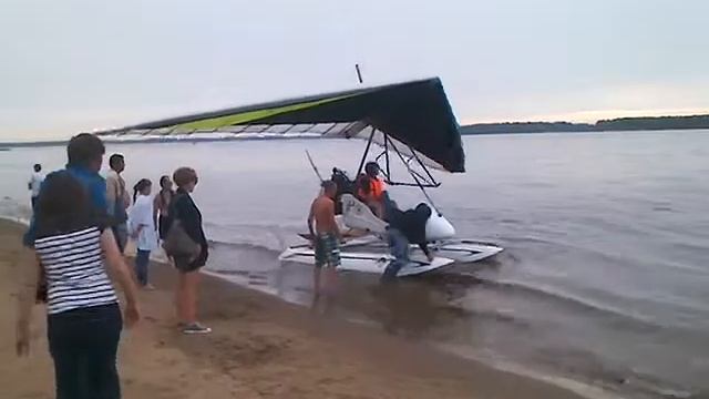Самара. Пляж около "Ладьи" смотреть онлайн
