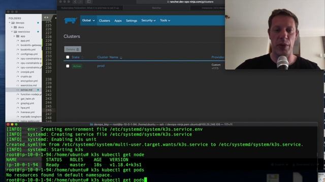 Aprenda a importar clusters kubernetes para seu Rancher смотреть онлайн