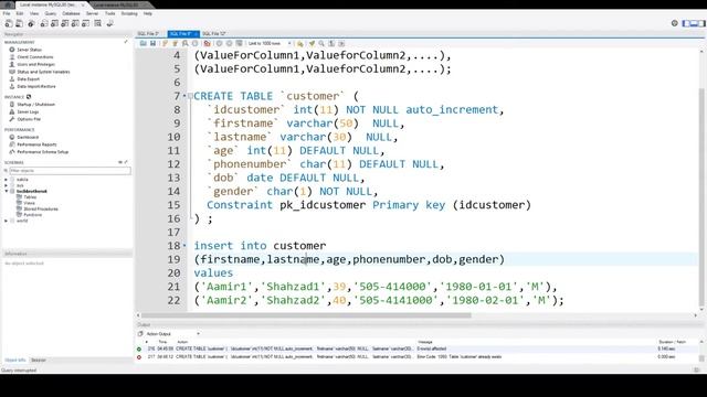 Inserting multiple rows in MySQL Table in Single Statement | MySQL Developer Tutorial смотреть онлайн