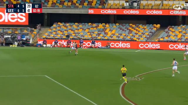 Every goal from Tom Hawkins in Coleman medal season | 2020 | AFL смотреть онлайн