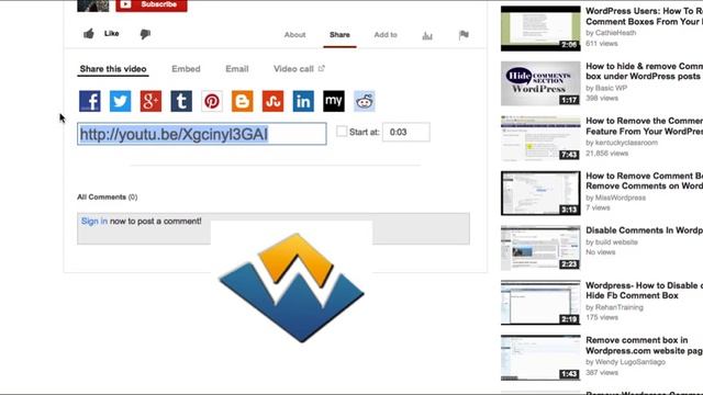 Embedding YouTube Videos into a WordPress Page / Post смотреть онлайн