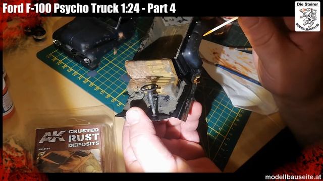 Ford F-100 Psycho Truck 1:24 Baubericht Teil 4 смотреть онлайн