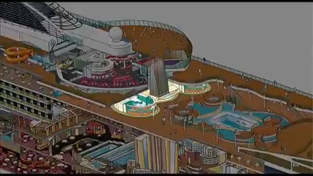 Круизный лайнер MSC Fantasia смотреть онлайн