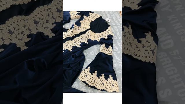 Королевское платье в пол с кружевом