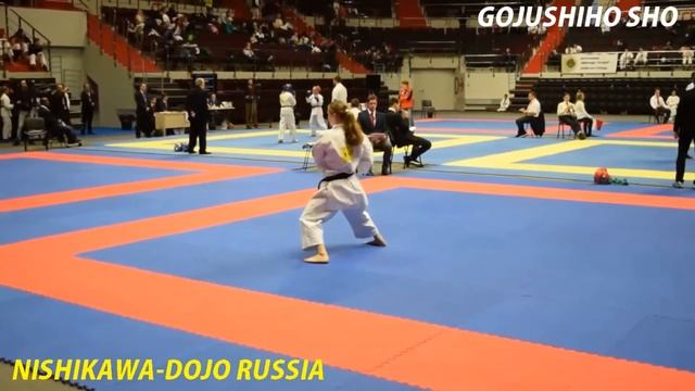Ката Годзюшихо Шо (Финал Юниорки 16 -17 лет) 1 место смотреть онлайн