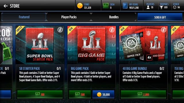 FIRST 99 OVERALL IN MADDEN MOBILE!! SUPER BOWL PLAYER PULL!! | Madden Mobile 17 | Pack Opening - #4 смотреть онлайн